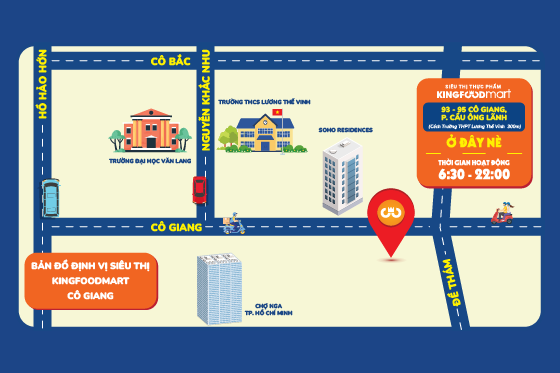 Kingfoodmart - Phường Cầu Ông Lãnh, Hồ Chí Minh
